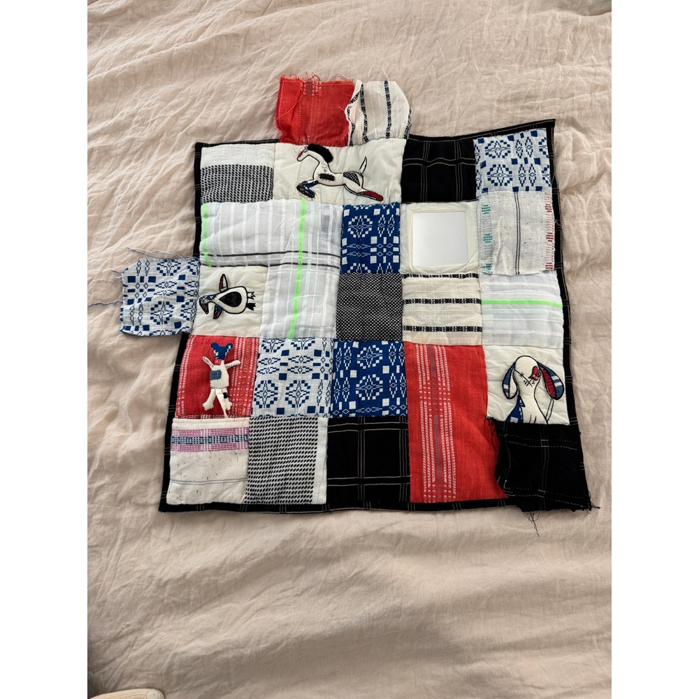 Ace & Jig for Land of Nod Patchwork Sensory Activity Blanket Play Mat